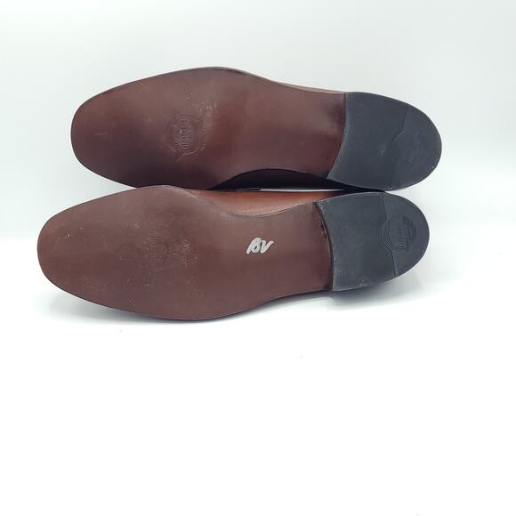 Florsheim Imperial Brown Leather Loafers Dress men\'s size 10E wide main image 6